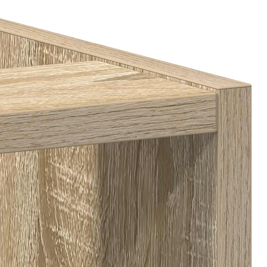 Bunnskap "Riga" sonoma eik 30x44,5x81,5 cm konstruert tre