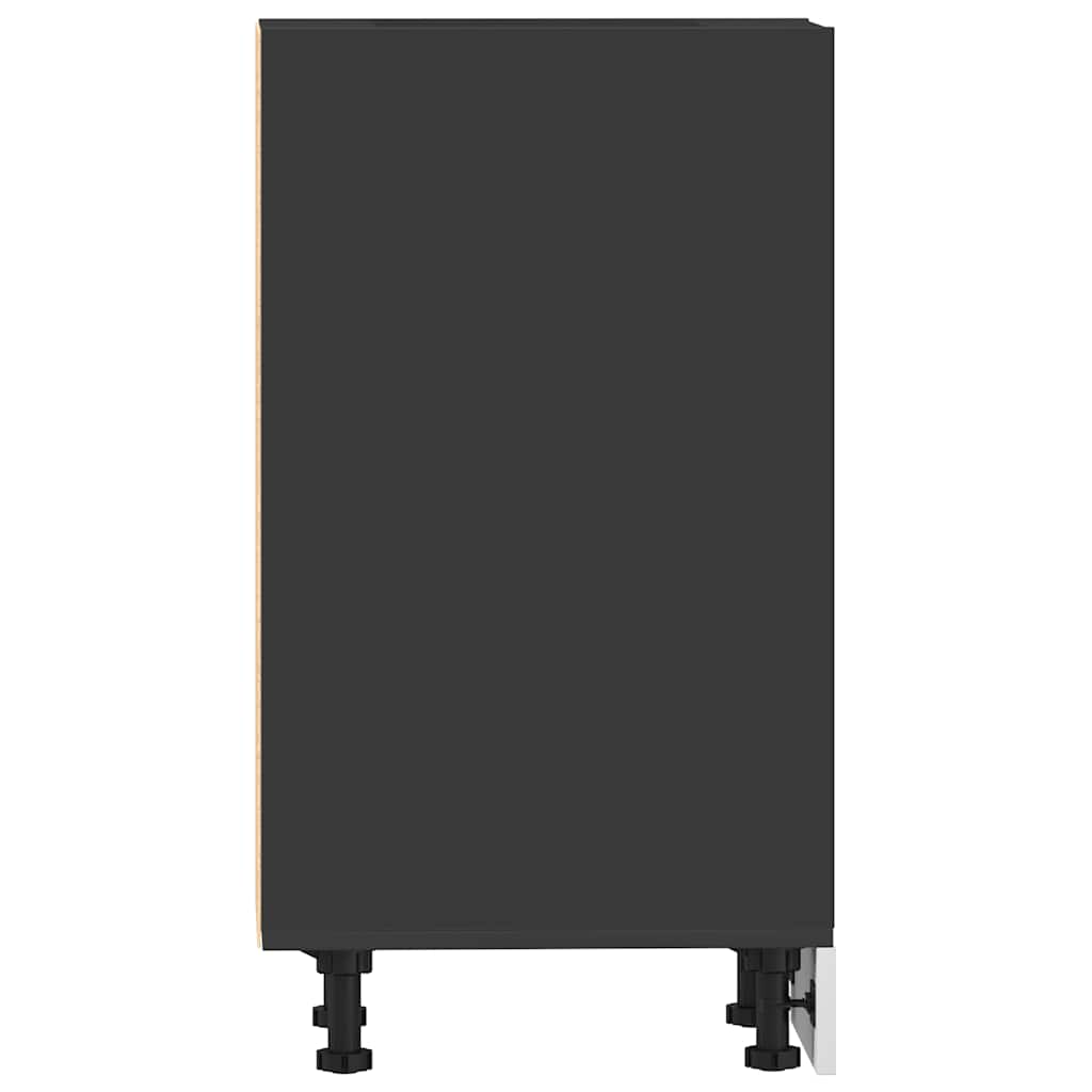 Bunnskap "Riga" svart 40x44,5x81,5 cm konstruert tre