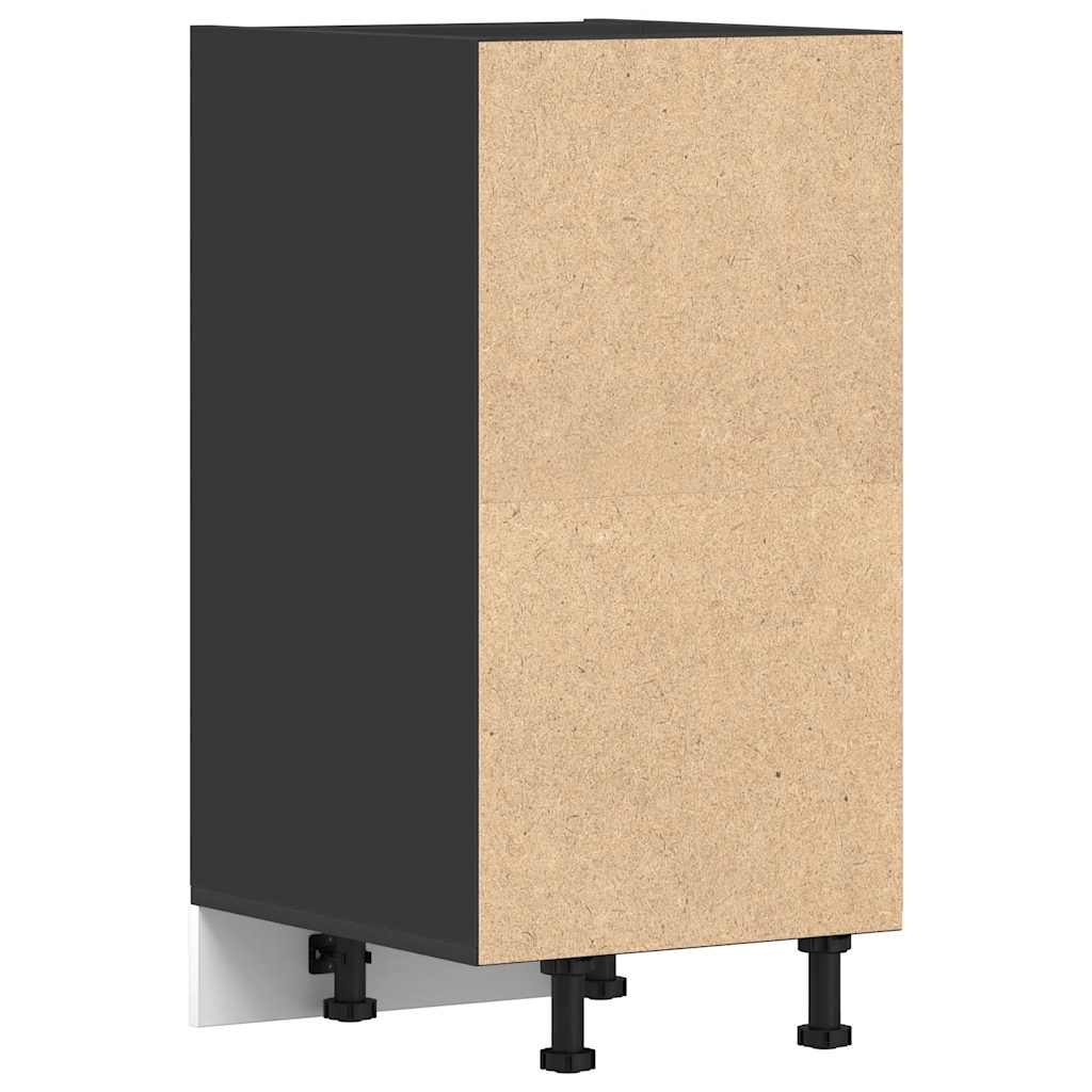 Bunnskap "Riga" svart 40x44,5x81,5 cm konstruert tre