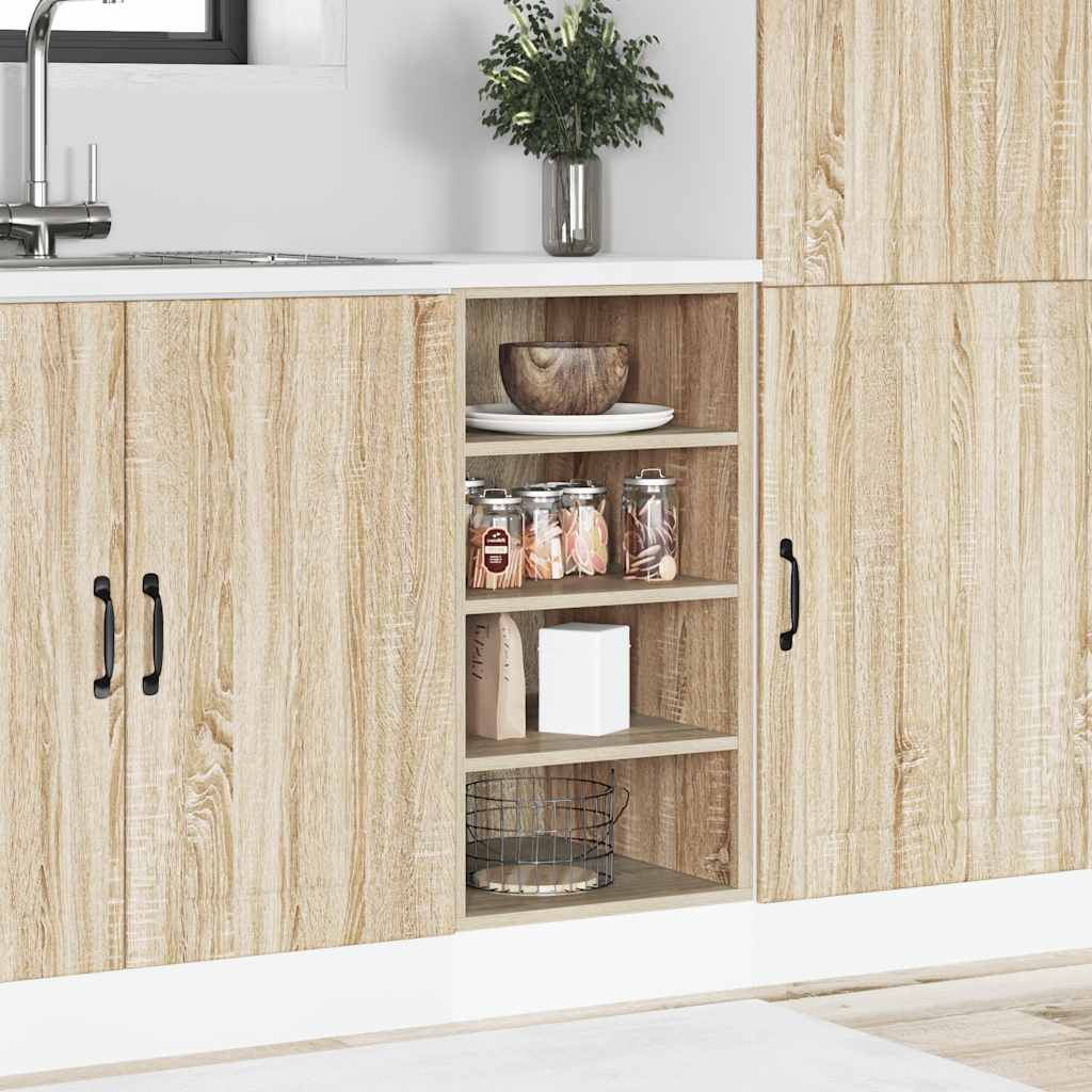 Bunnskap "Riga" sonoma eik 40x44,5x81,5 cm konstruert tre