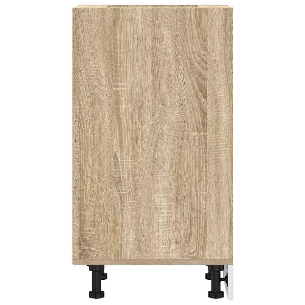 Bunnskap "Riga" sonoma eik 40x44,5x81,5 cm konstruert tre