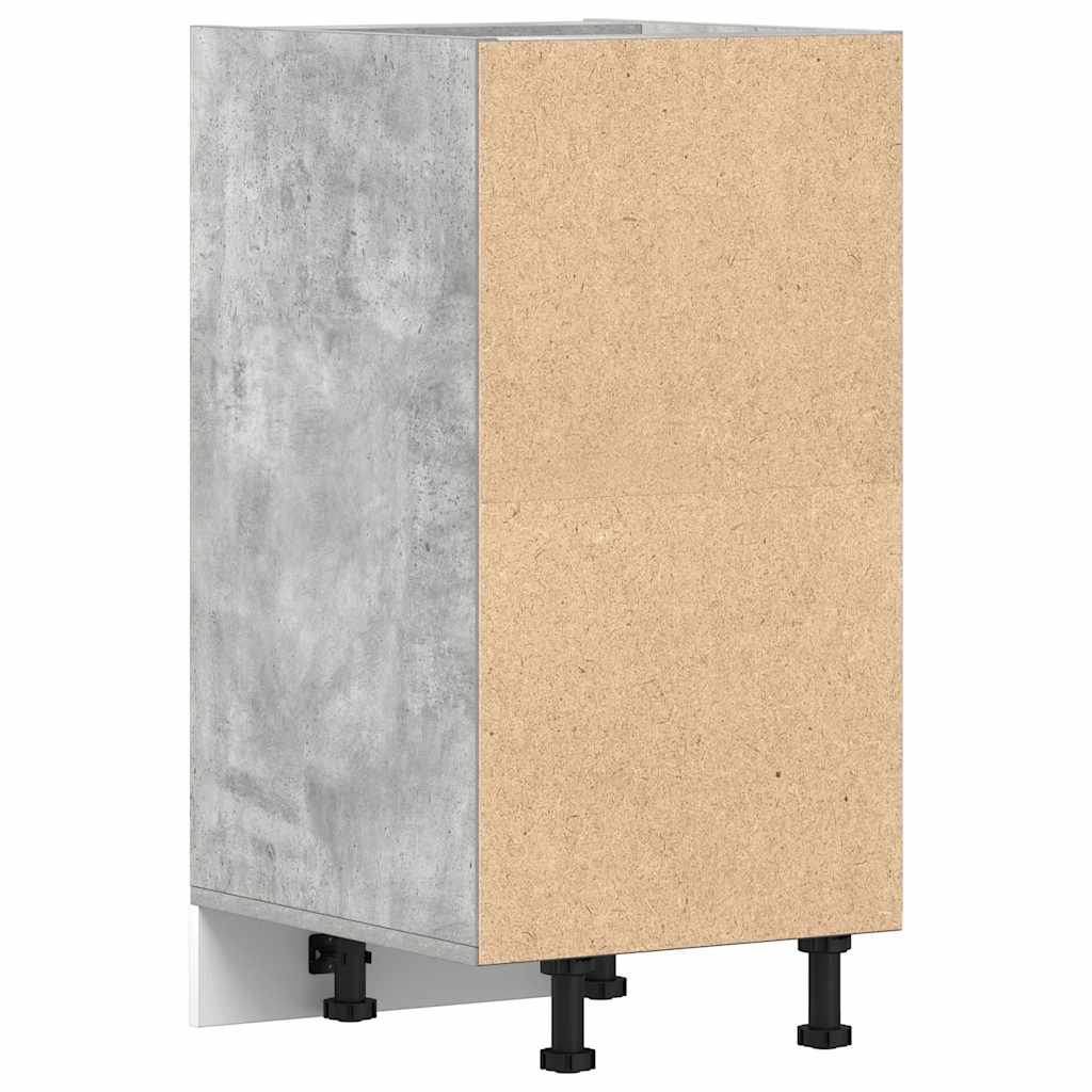 Bunnskap "Riga" betonggrå 40x44,5x81,5 cm konstruert tre
