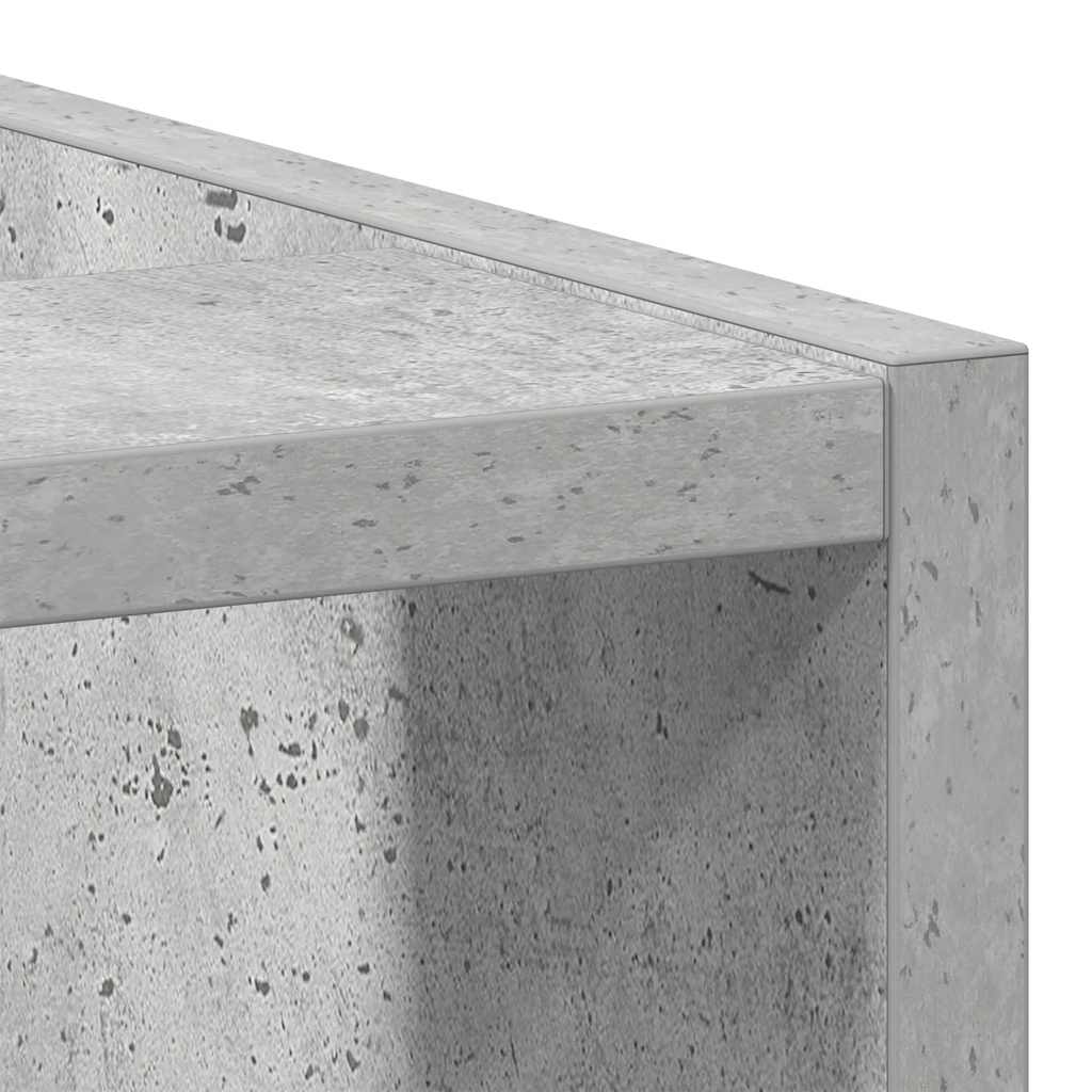Bunnskap "Riga" betonggrå 40x44,5x81,5 cm konstruert tre