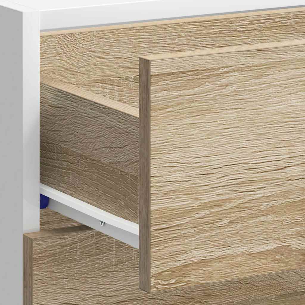Underskap "Lyon" sonoma eik 40x46x81,5 cm konstruert tre