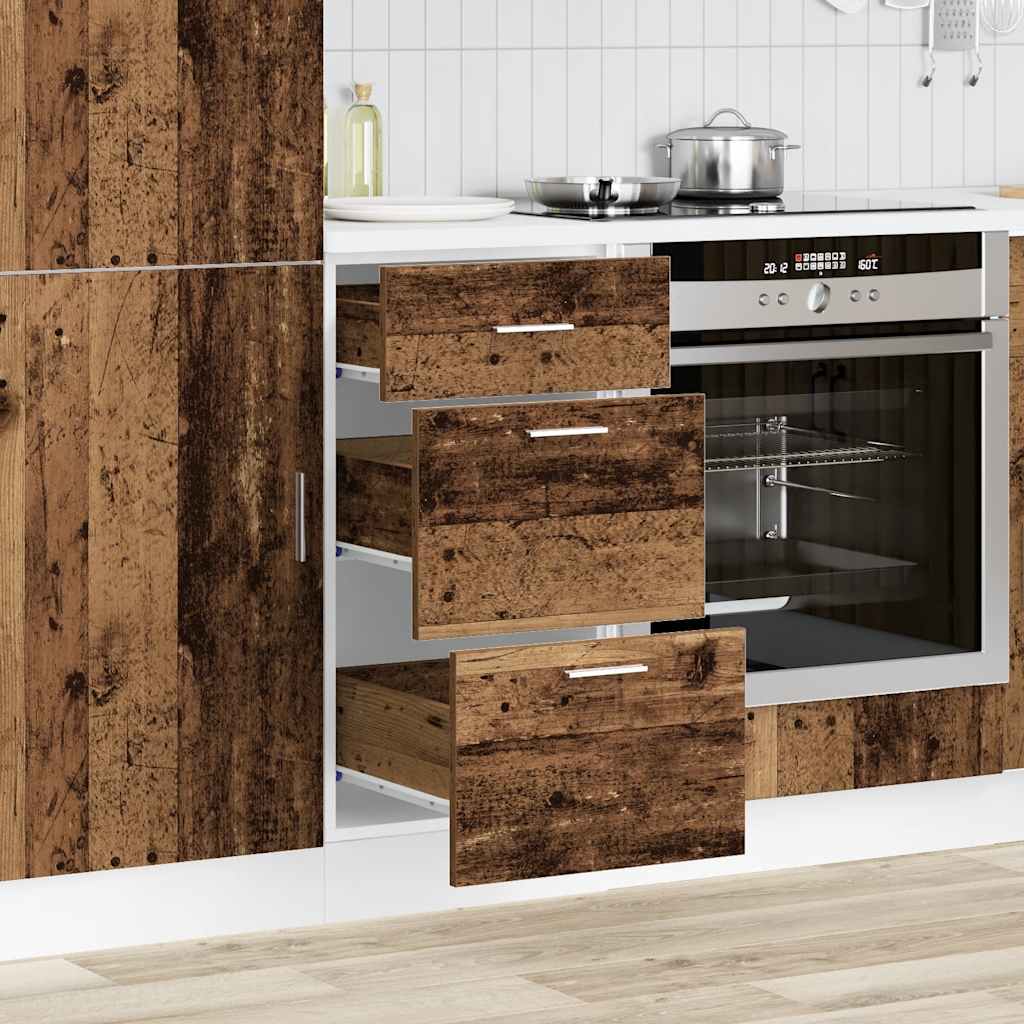 Underskap "Lyon" gammelt tre 40x46x81,5 cm konstruert tre