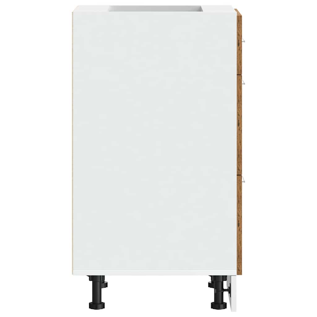 Underskap "Lyon" gammelt tre 40x46x81,5 cm konstruert tre