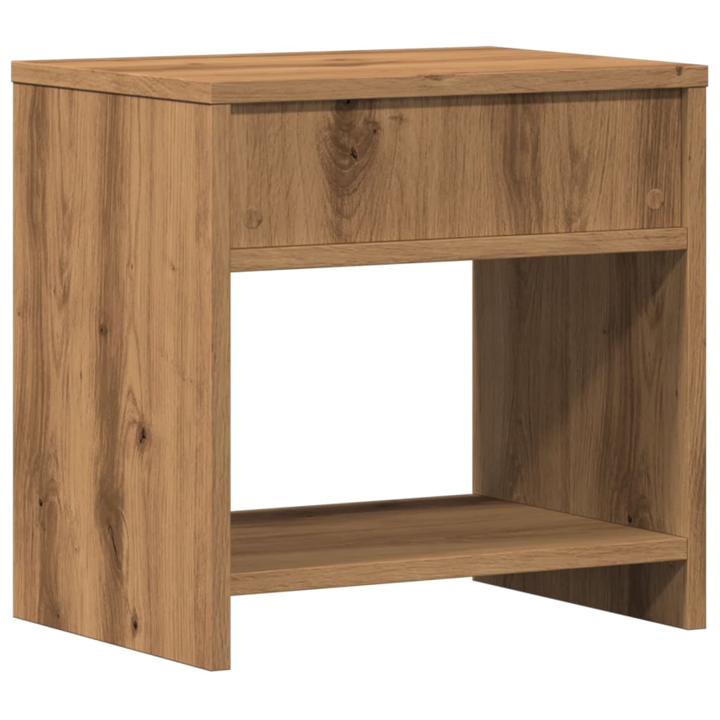 Nattbord artisan eik 40x30x40 cm konstruert tre
