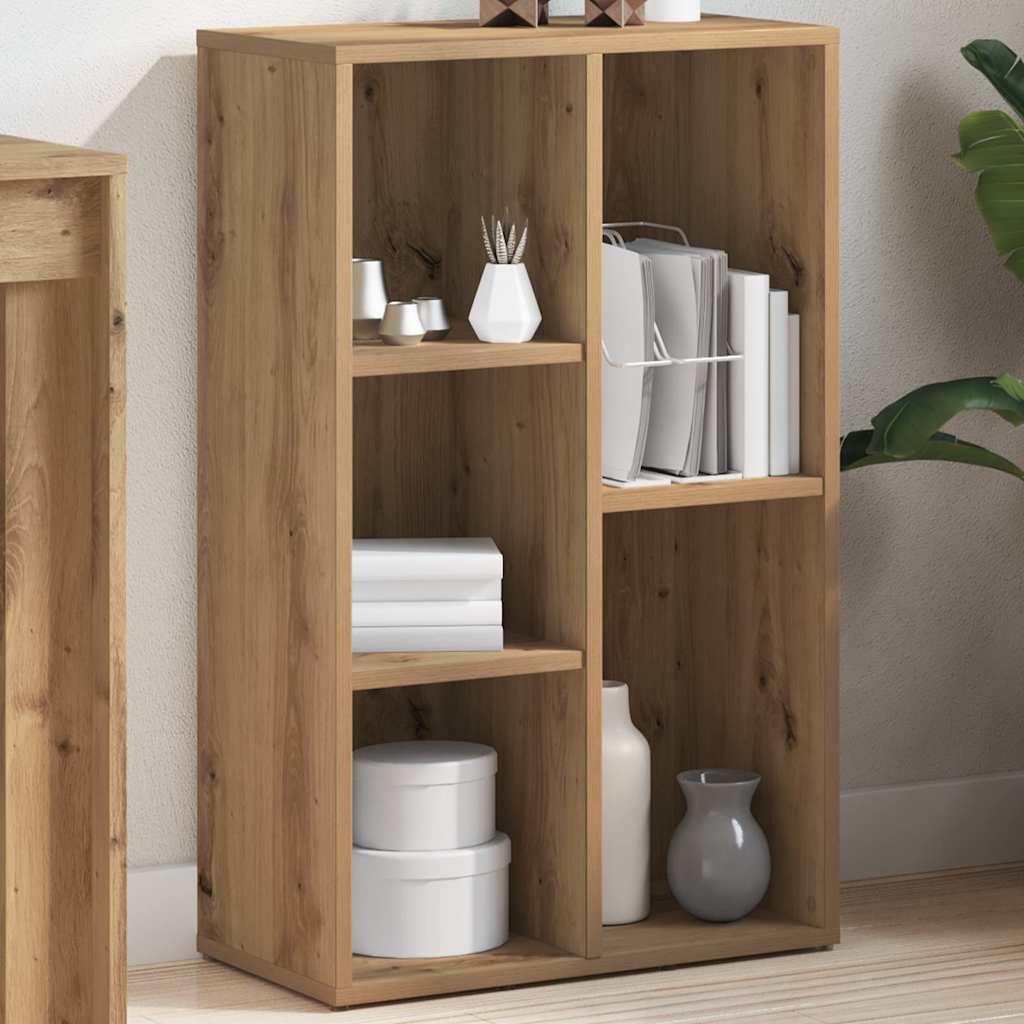 Bokhylle artisan eik 50x25x80 cm konstruert tre