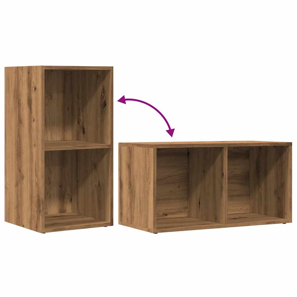 Oppbevaringsboks artisan eik 69,5x34x36 cm konstruert tre