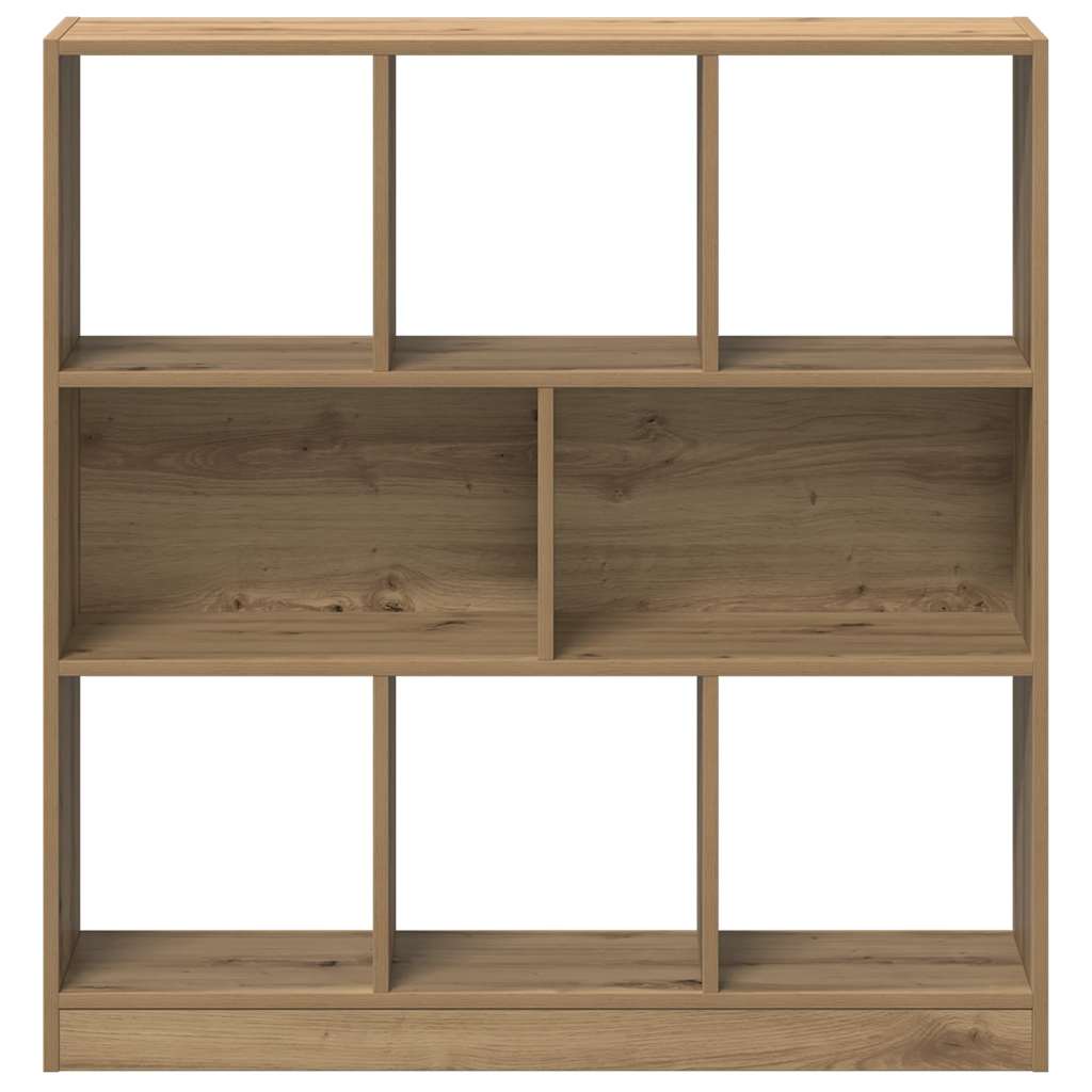Bokhylle artisan eik 97,5x29,5x100 cm konstruert tre