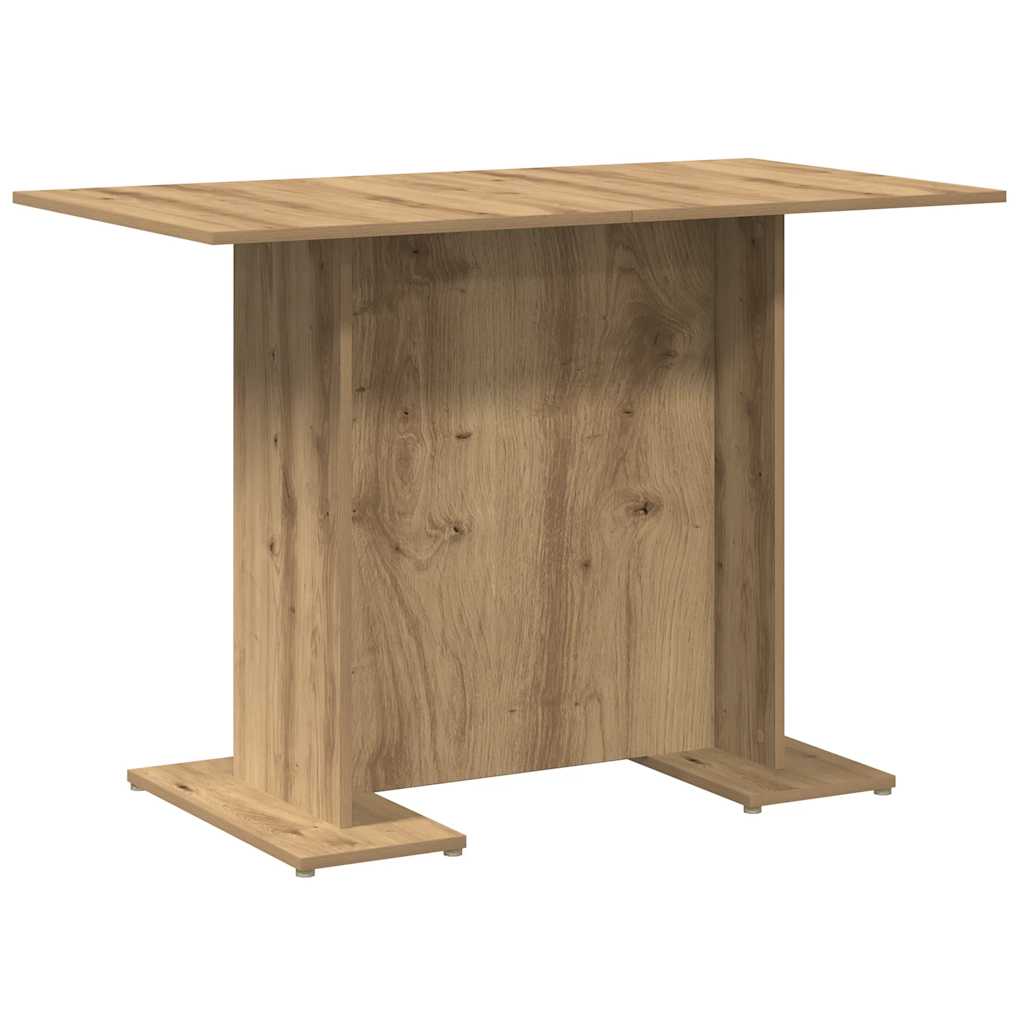 Spisebord artisan eik 110x60x75 cm konstruert tre