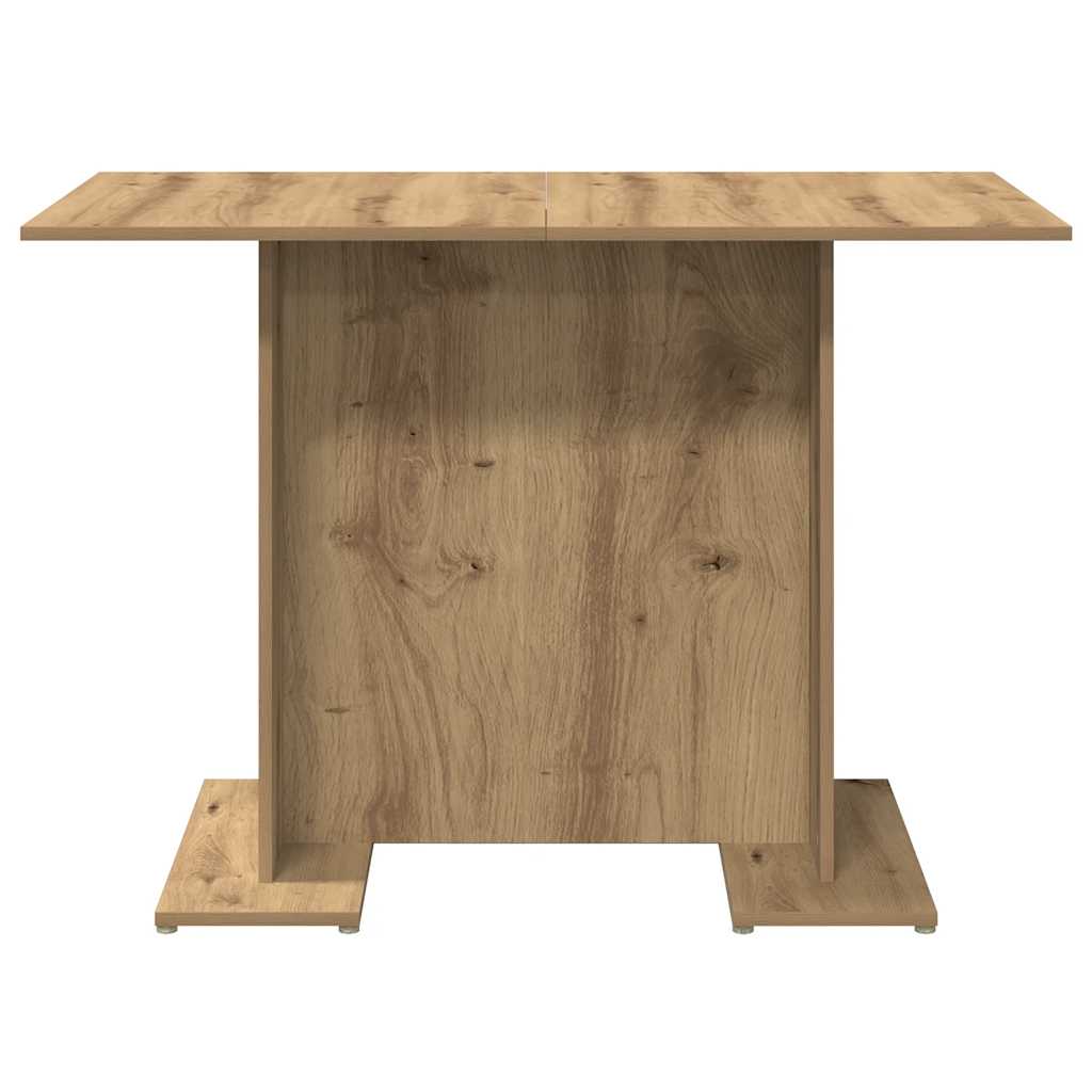 Spisebord artisan eik 110x60x75 cm konstruert tre