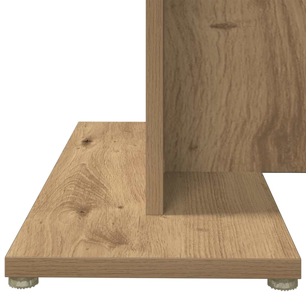 Spisebord artisan eik 80x80x75 cm konstruert tre