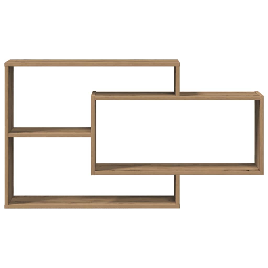Vegghylle artisan eik 104x20x58,5 cm konstruert tre