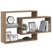 Vegghylle artisan eik 104x20x58,5 cm konstruert tre