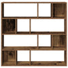 Bokhylle/romdeler gammelt tre 105x24x102 cm