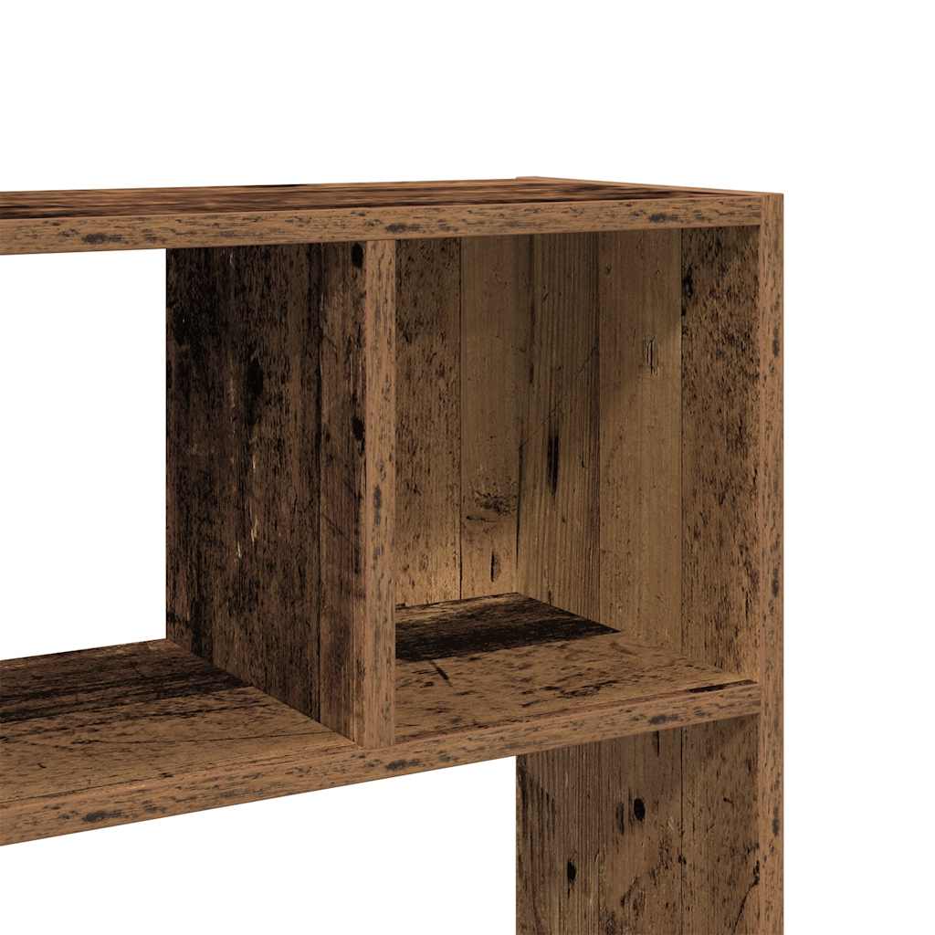 Bokhylle/romdeler gammelt tre 105x24x102 cm