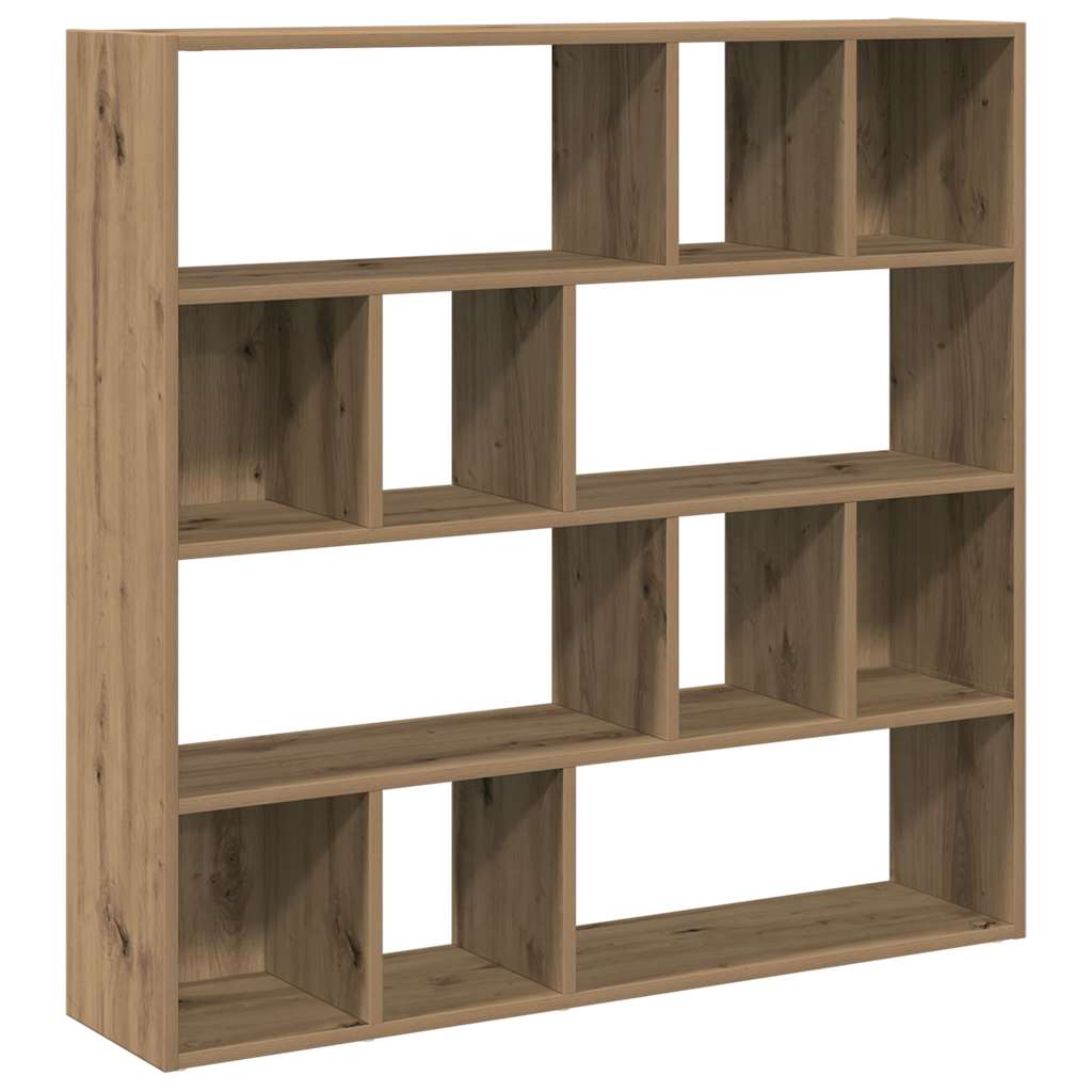 Bokhylle/romdeler artisan eik 105x24x102 cm