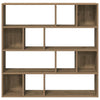 Bokhylle/romdeler artisan eik 105x24x102 cm