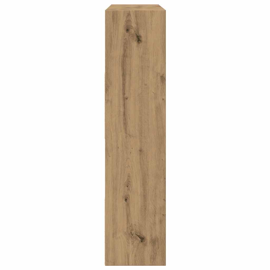 Bokhylle/romdeler artisan eik 105x24x102 cm