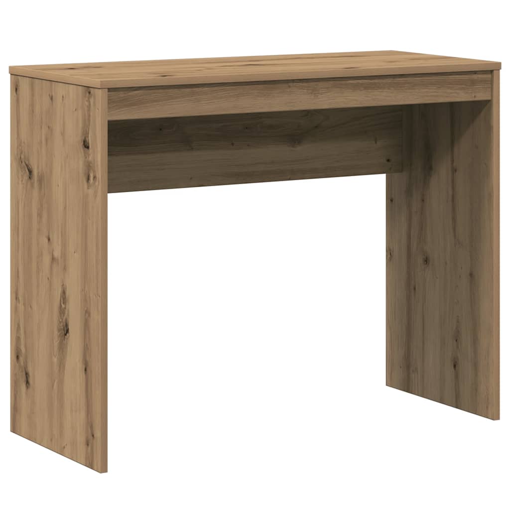 Skrivebord artisan eik 90x40x72 cm konstruert tre