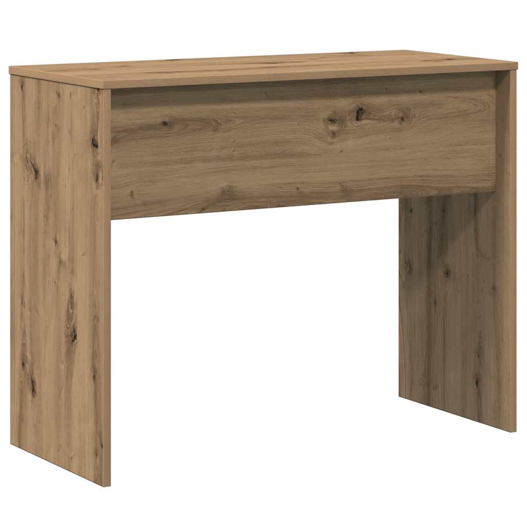 Skrivebord artisan eik 90x40x72 cm konstruert tre