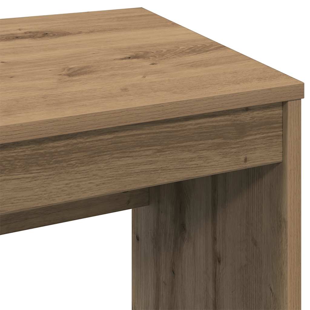 Skrivebord artisan eik 90x40x72 cm konstruert tre