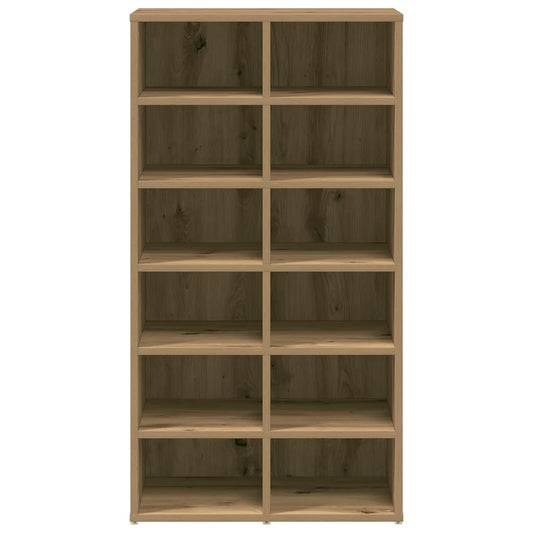 Skohylle artisan eik 54x34x100,5 cm konstruert tre