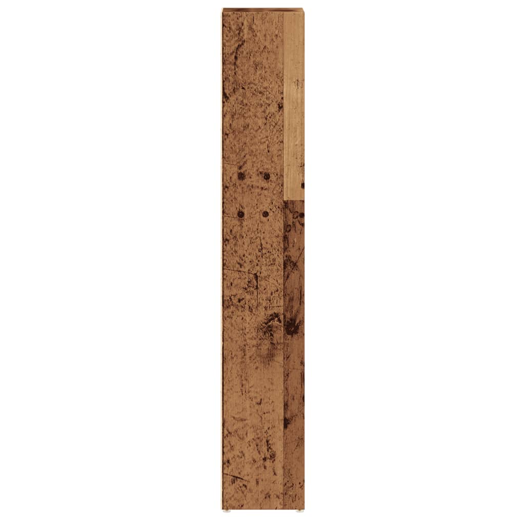 CD-skap 2 stk gammelt tre 21x16x93,5 cm konstruert tre vidaXL