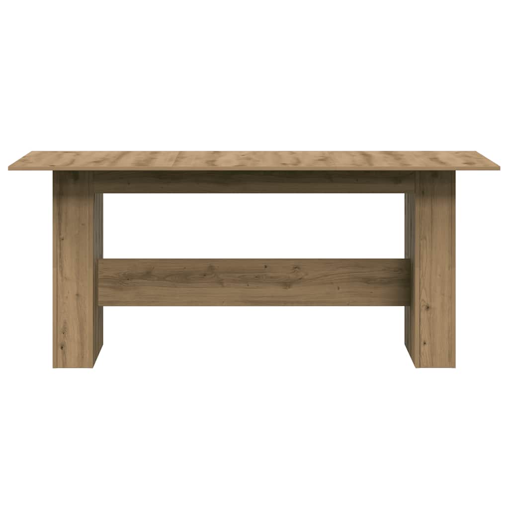 Spisebord artisan eik 180x90x76 cm konstruert tre