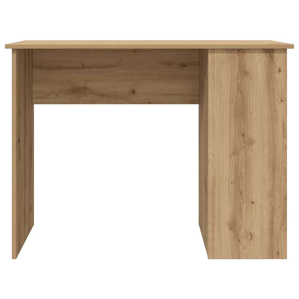 Skrivebord artisan eik 100x55x75 cm konstruert tre