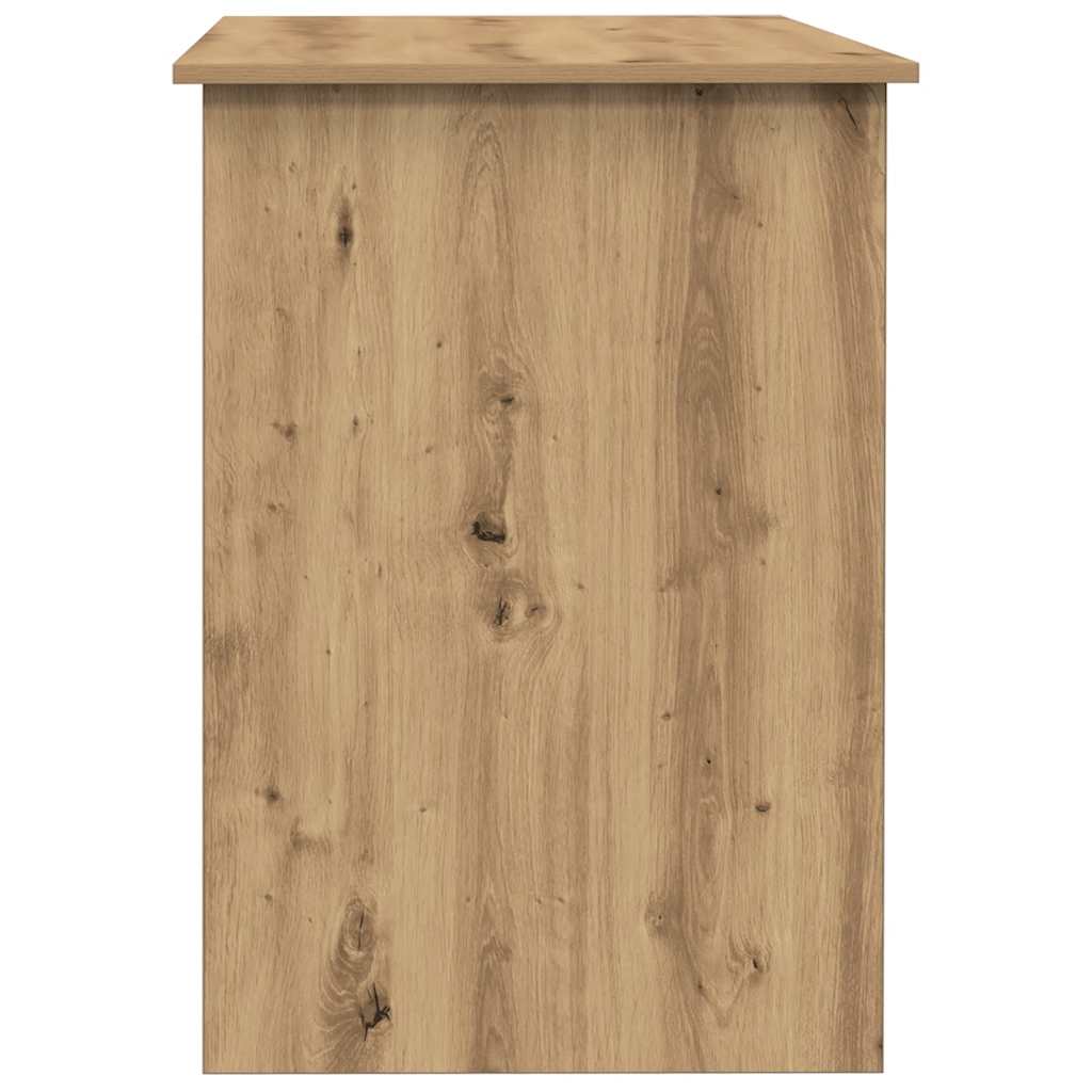 Skrivebord artisan eik 100x55x75 cm konstruert tre