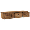 Veggskap gammelt tre 88x26x18,5 cm konstruert tre