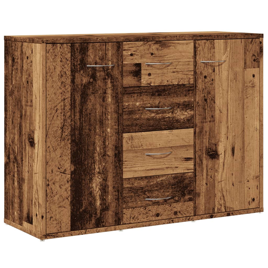 Skjenk gammelt tre 88x30x64 cm konstruert tre