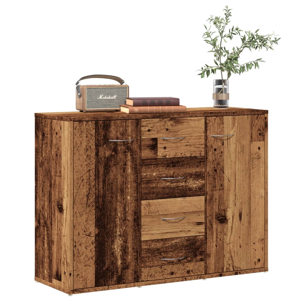 Skjenk gammelt tre 88x30x64 cm konstruert tre
