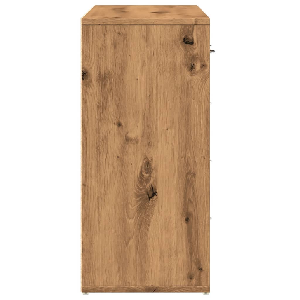Skjenk artisan eik 88x30x64 cm konstruert tre