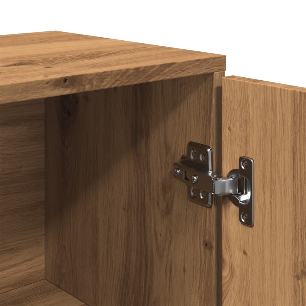 Skjenk artisan eik 88x30x64 cm konstruert tre