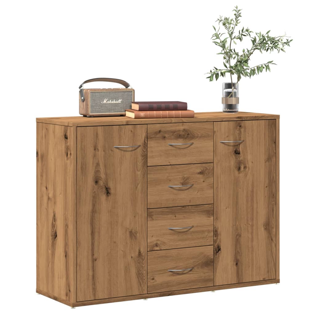 Skjenk artisan eik 88x30x64 cm konstruert tre