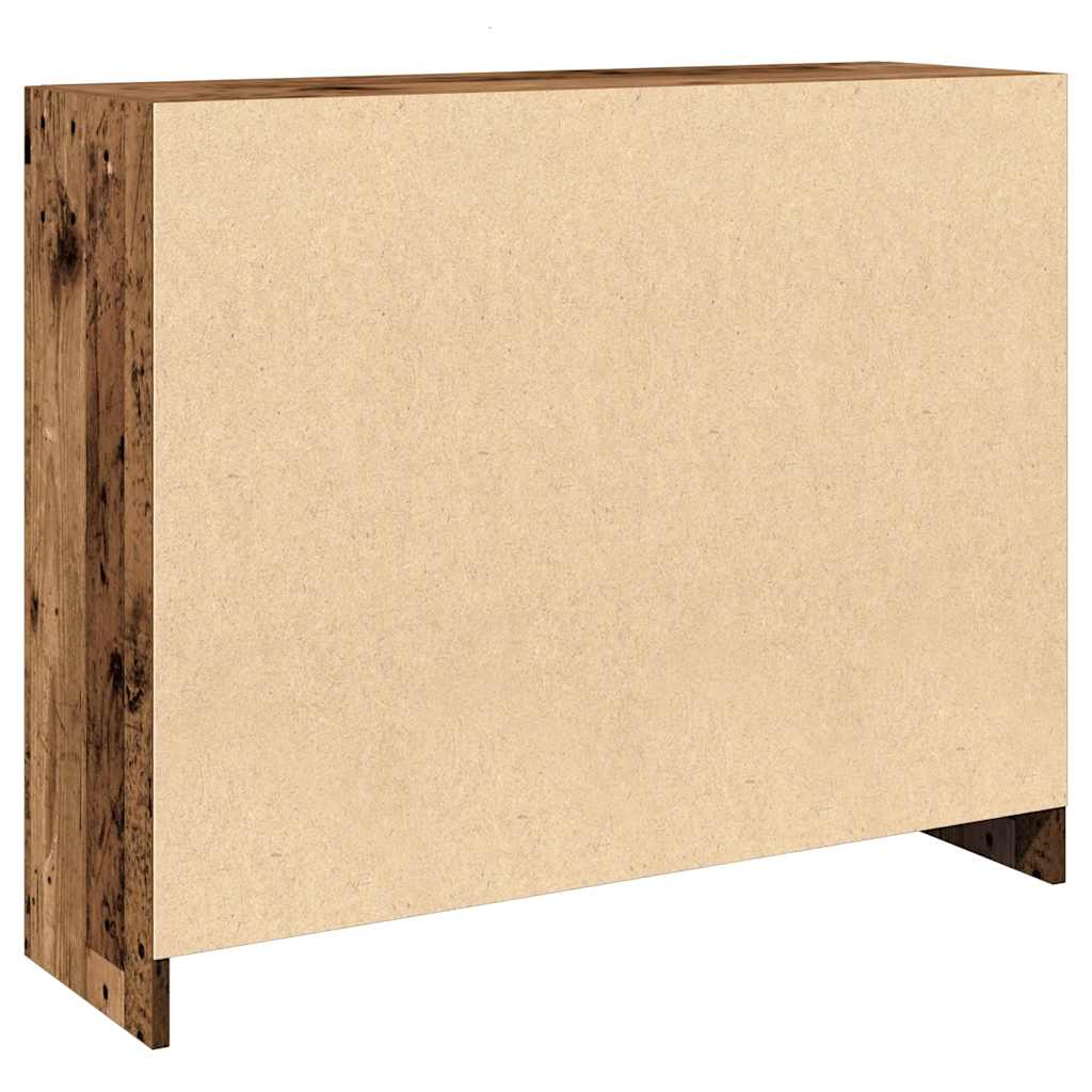Skjenk gammelt tre 91x28x75 cm konstruert tre