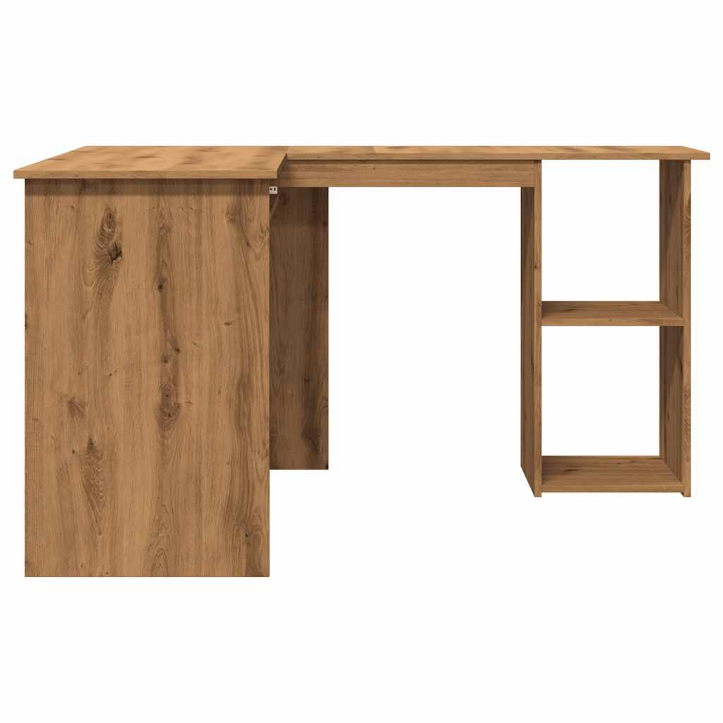 Hjørnepult artisan eik 120x140x75 cm konstruert tre