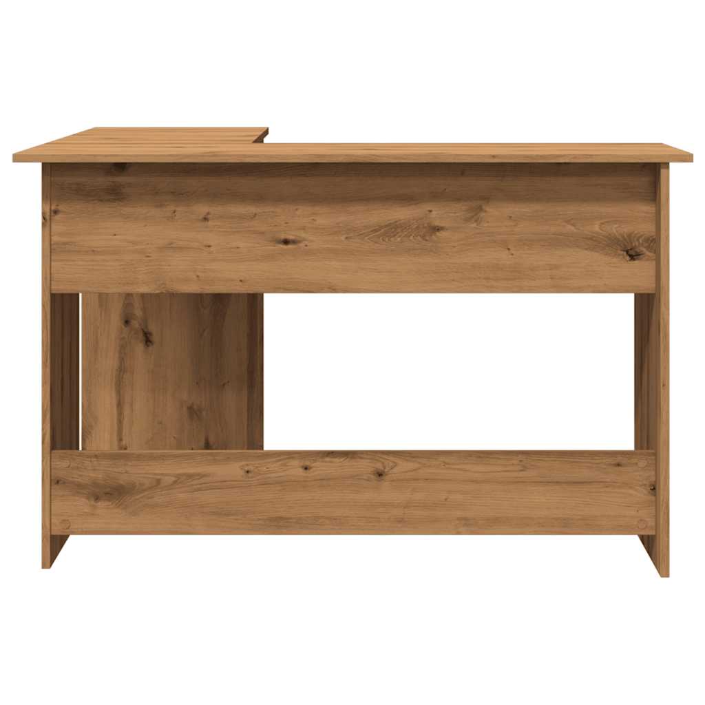 Hjørnepult artisan eik 120x140x75 cm konstruert tre