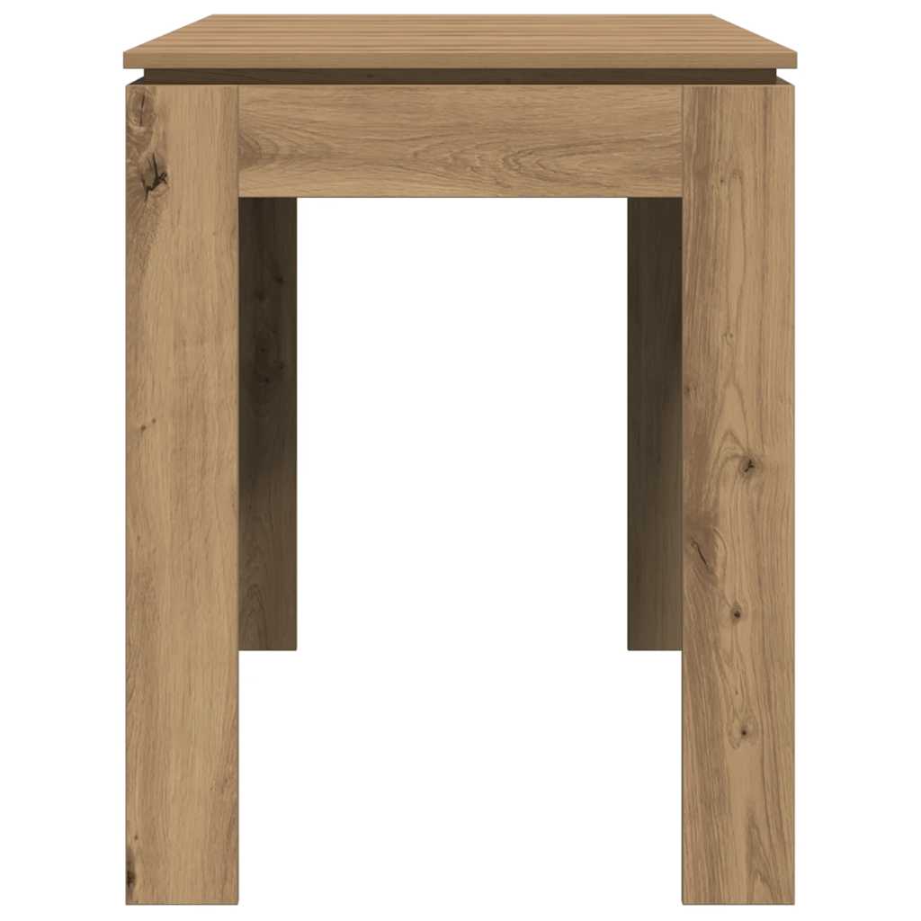 Spisebord artisan eik 120x60x76 cm konstruert tre