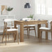 Spisebord artisan eik 120x60x76 cm konstruert tre