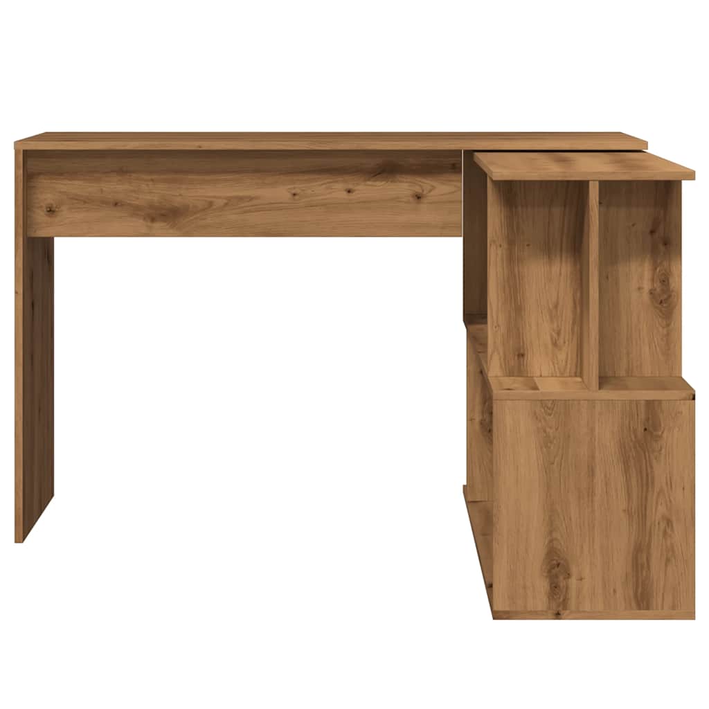 Hjørnepult artisan eik 200,5x50x76 cm konstruert tre