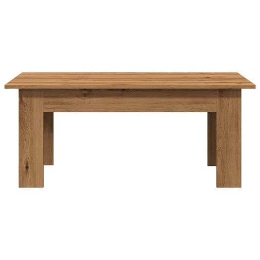 Salongbord artisan eik 100x60x42 cm konstruert tre