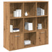 Bokhylle artisan eik 98x29x97,5 cm konstruert tre