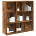 Bokhylle gammelt tre 98x29x97,5 cm