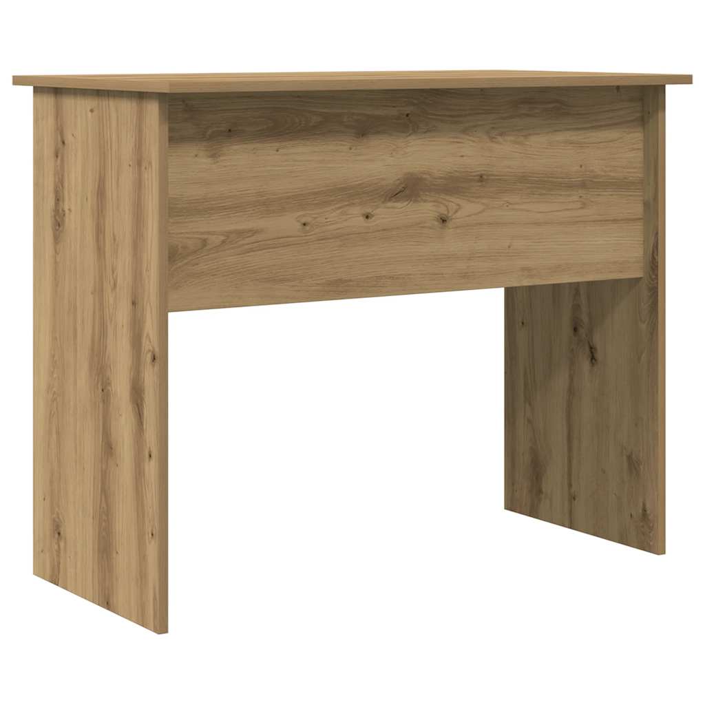 Skrivebord artisan eik 90x50x74 cm konstruert tre
