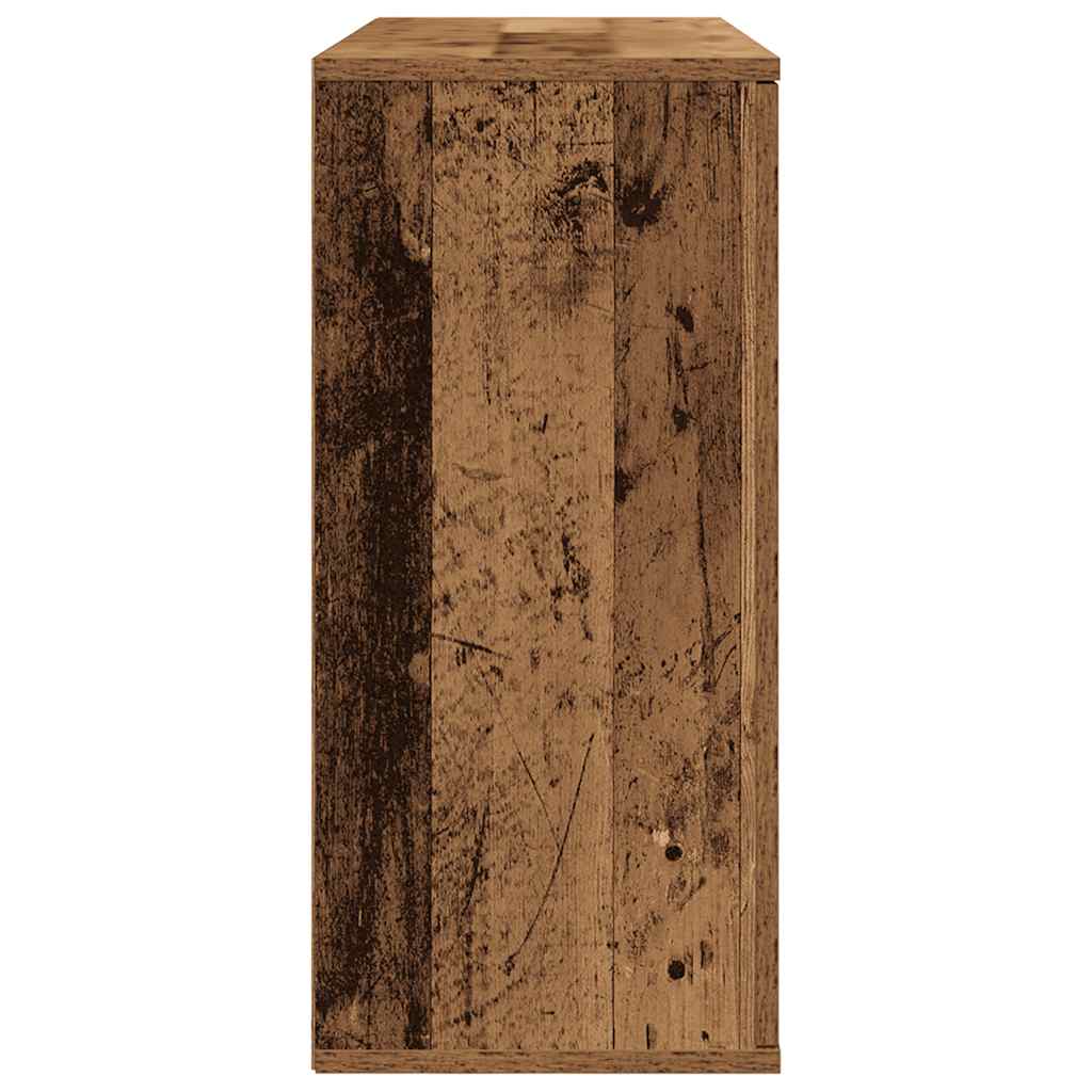 Skjenk gammelt tre 90x29,5x65 cm konstruert tre