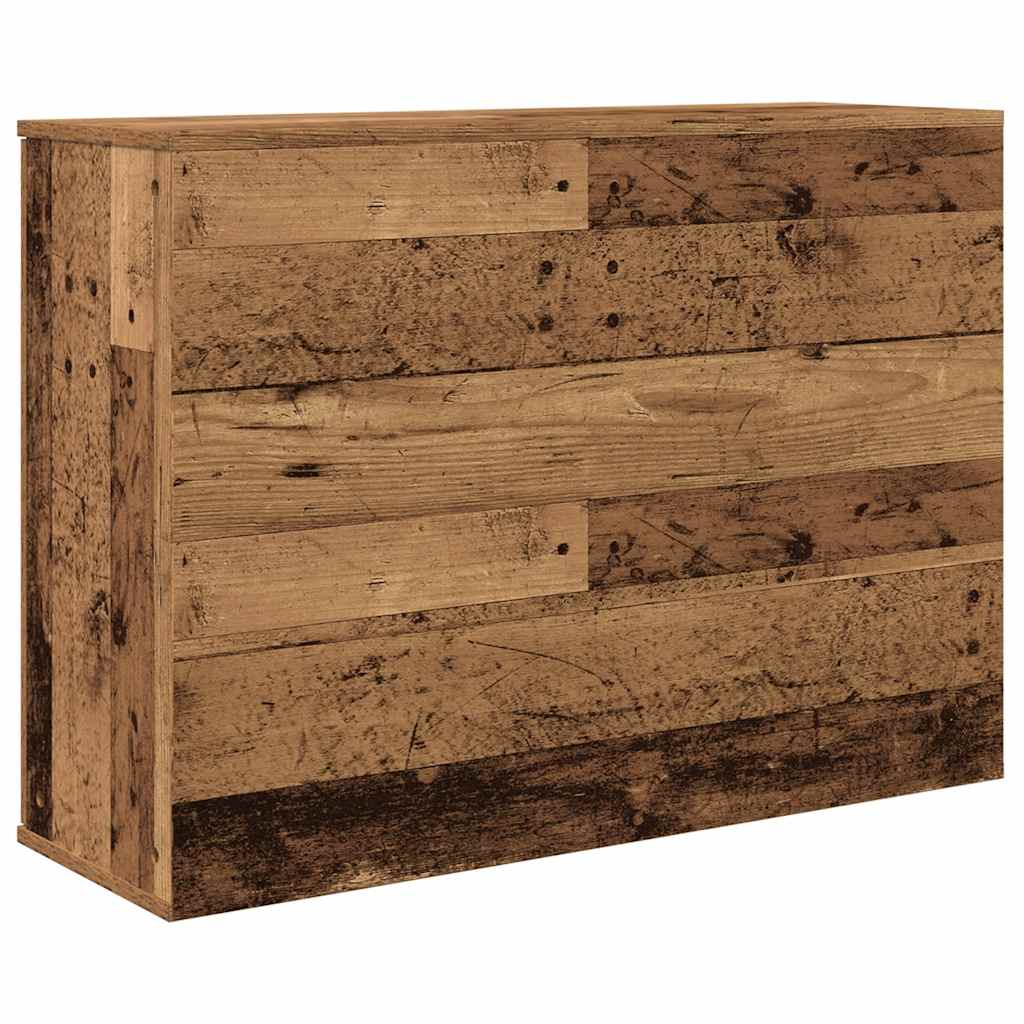 Skjenk gammelt tre 90x29,5x65 cm konstruert tre